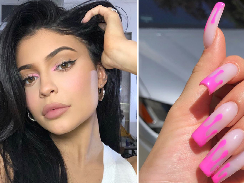Kylie Jenner blends trends in nail design - Muscat Daily