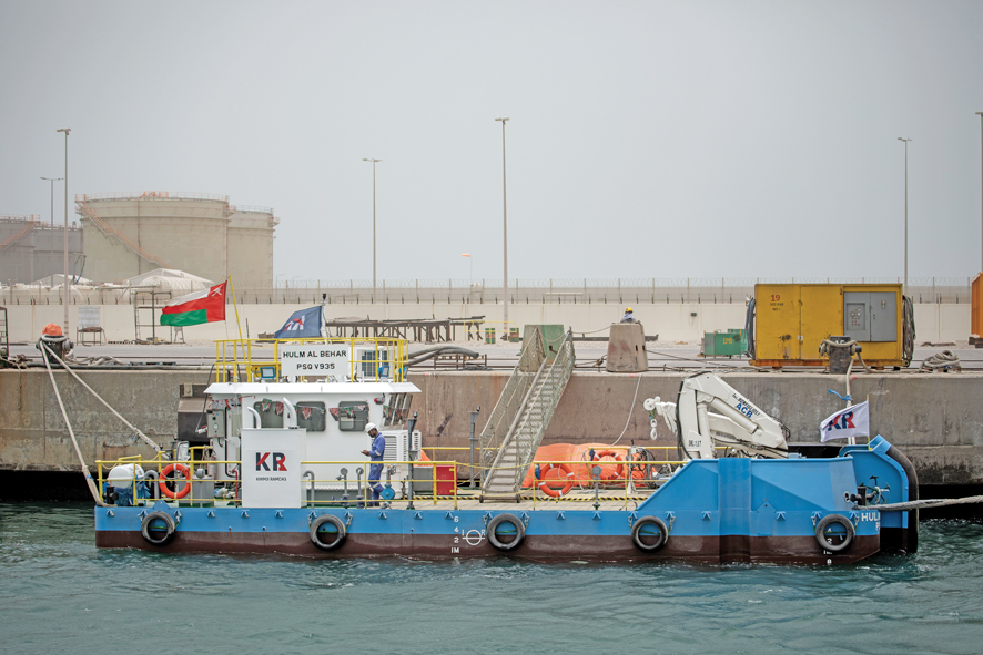 Asyad Group Completes Construction Of First Ship At Duqm Drydock 