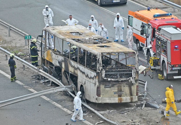 Bulgaria bus crash