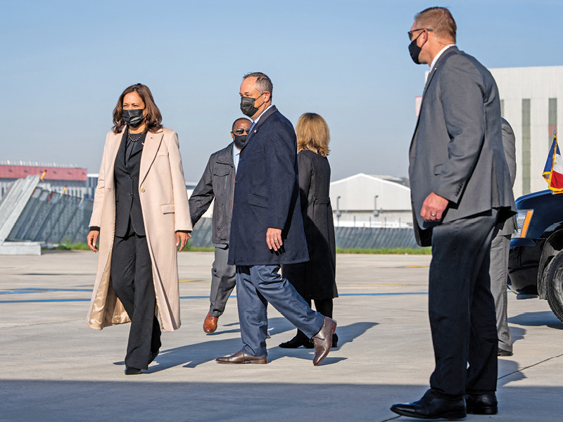 Kamala Harris Arrives In Paris To Ease France US Tensions