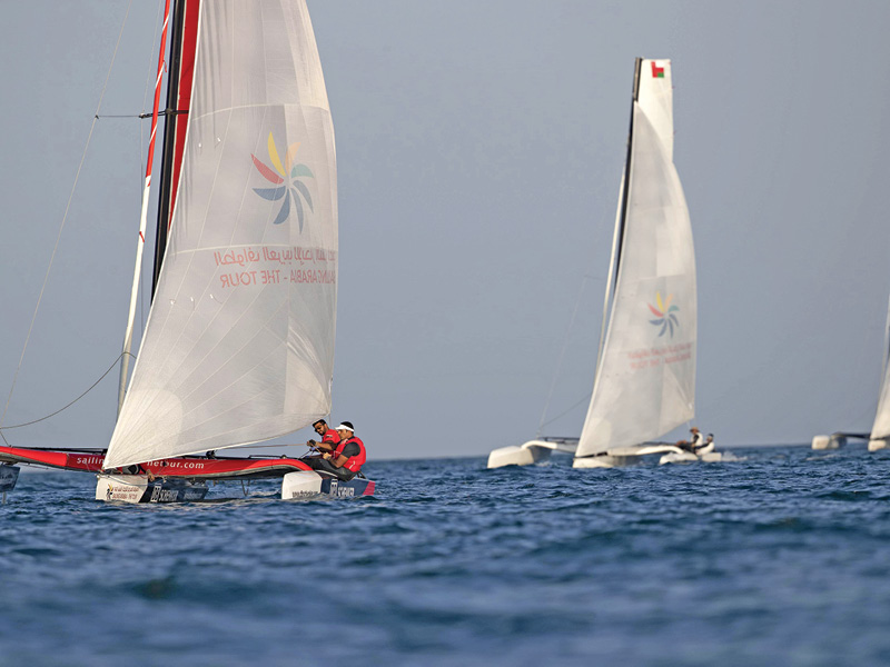 Muhammad Sail 11th edition of Sailing Arabia-The Tour 2021 begins in Mussanah