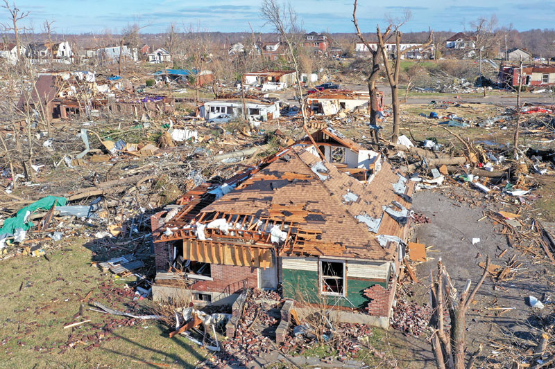 Powerful tornadoes kill 83 people across six US states