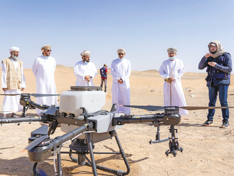 EA uses drones to cultivate wild trees in Bidiyah