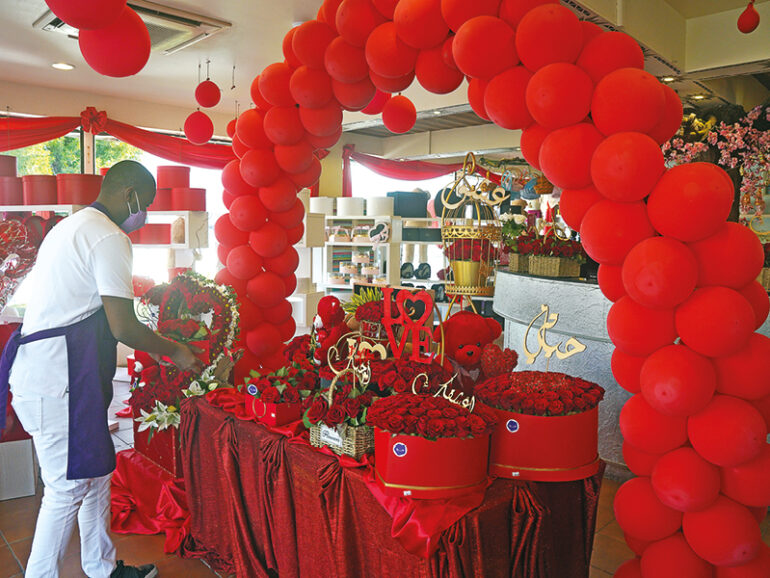 Muscat decked out to woo love-struck couples