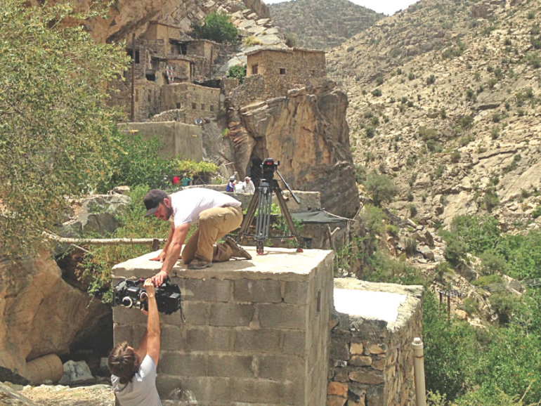 OCCI per promuovere l'Oman come destinazione per le riprese