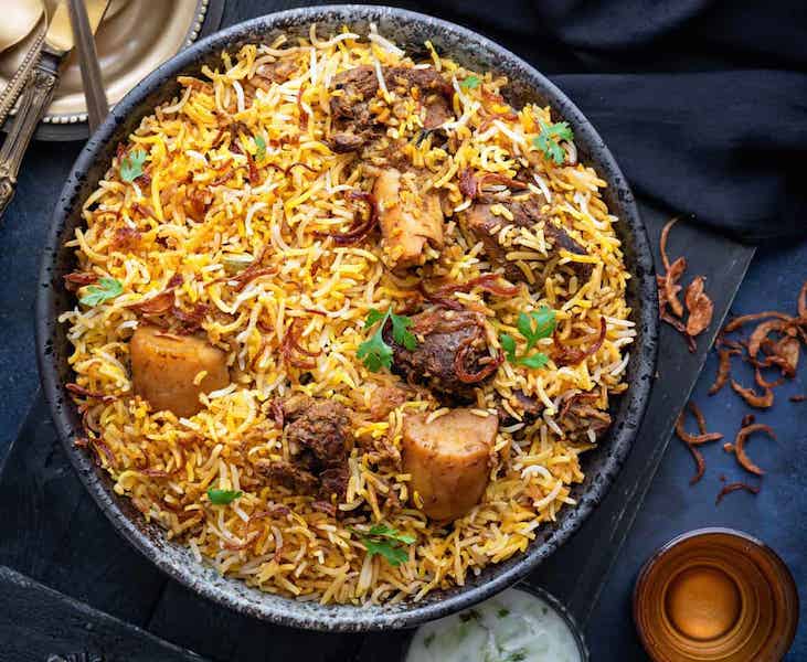 lucknowi mutton biryani