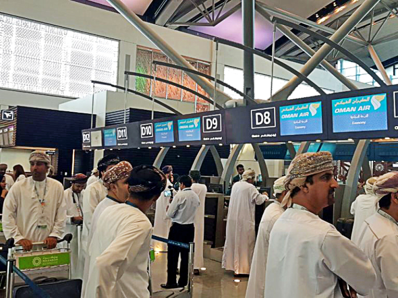 Passengers at Oman airports up 161