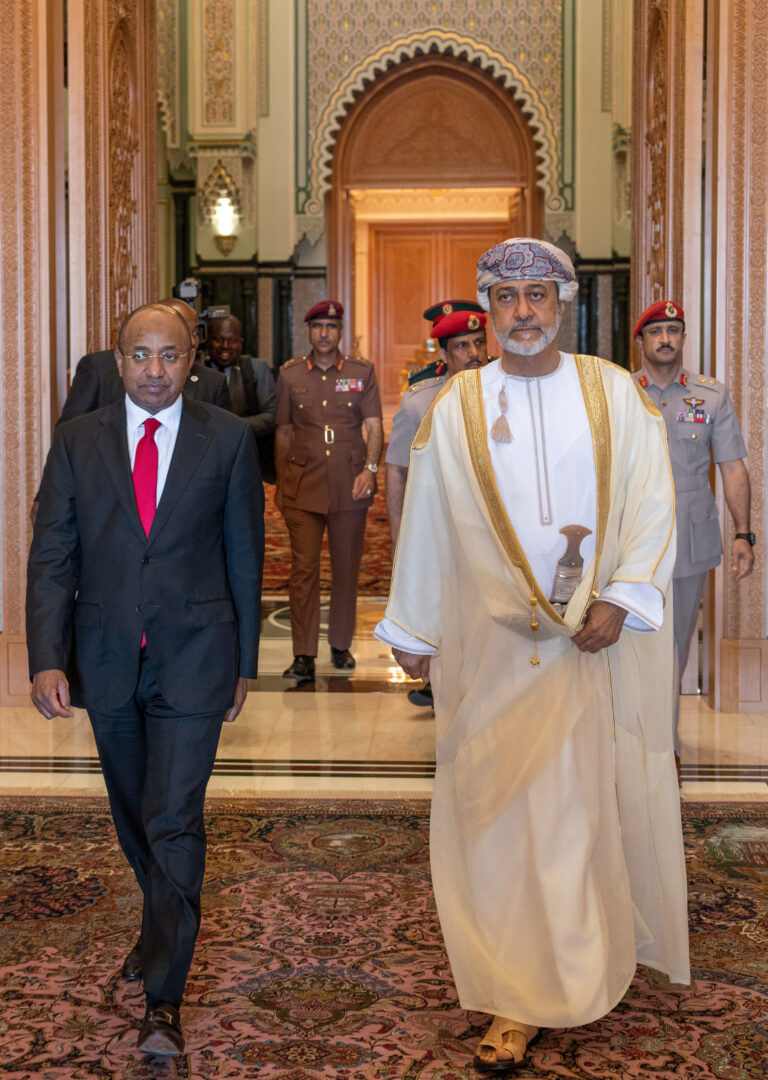 His Majesty receives President of Zanzibar