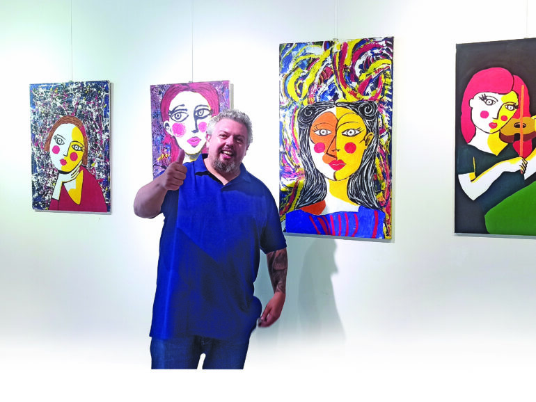 Argentinian artist showcases solo exhibition on expressionism