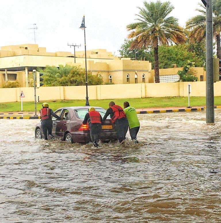 51 rescued as heavy rains lash Muscat