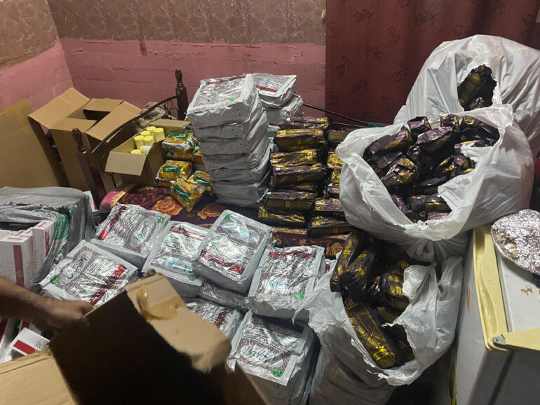 tobacco seized