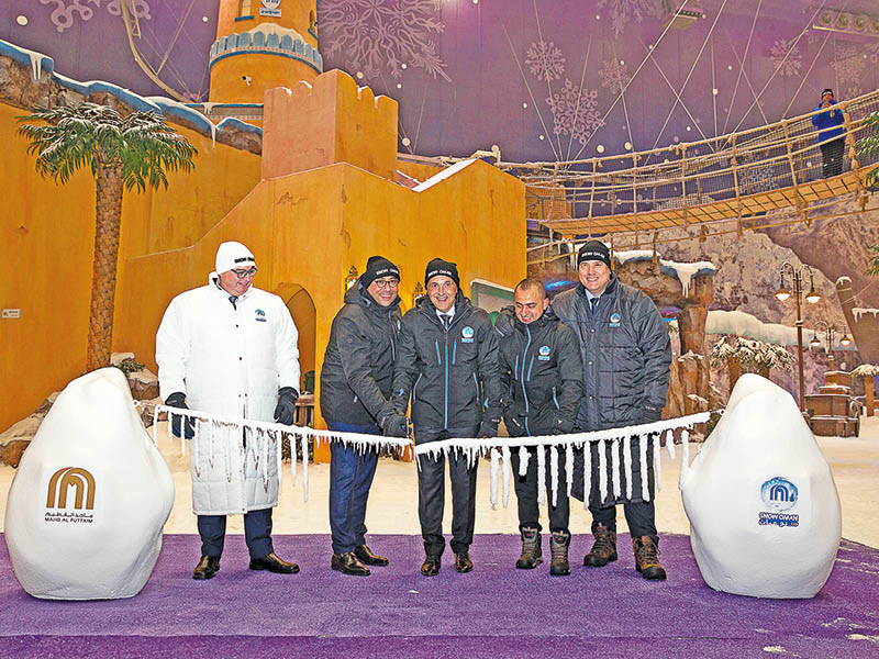 Snow Oman now officially open at Mall of Oman