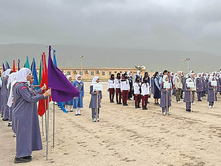 Oman hosts Arab Camp for Girl Guides in Salalah