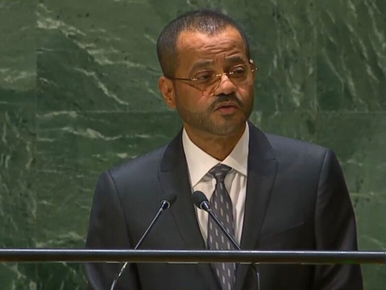 H E Sayyid Badr Hamad al Busaidi, Foreign Minister