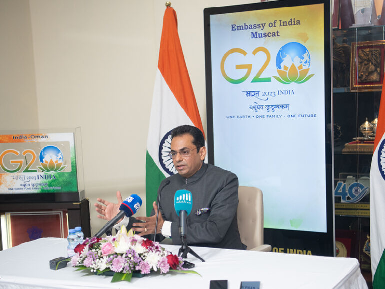 Indian ambassador lauds Oman for contribution to G20 roadmap