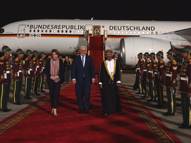 German president arrives for state visit