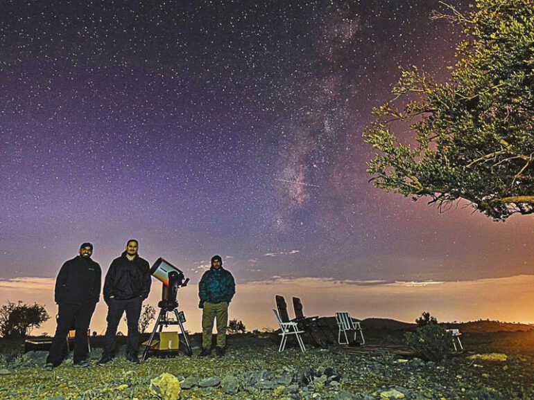 Virtual Reality, astrophotography add spark to star gazing event
