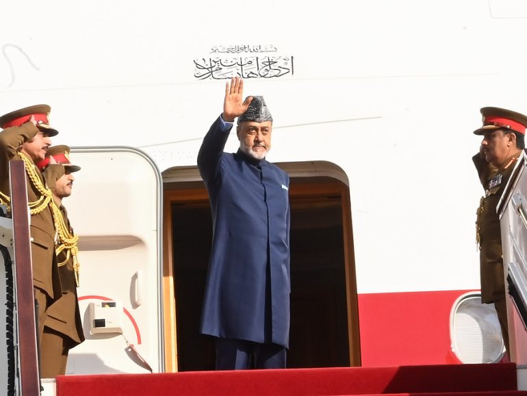 H M The Sultan leaves for Singapore