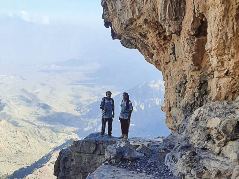 Omani adventure team hikes for national pride