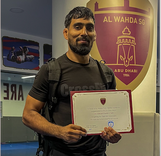 Farsi becomes first Omani to get black belt in jiu-jitsu