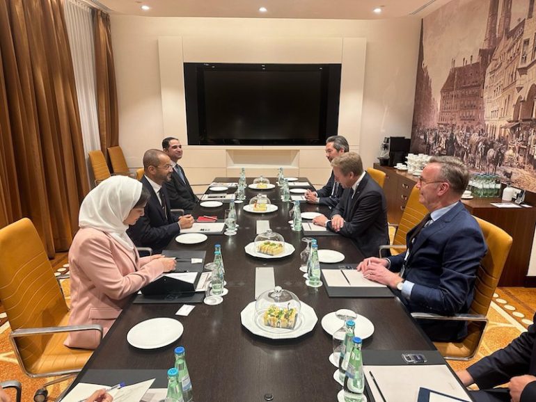 Sayyid Badr meets CEO of BMW to explore investment opportunities