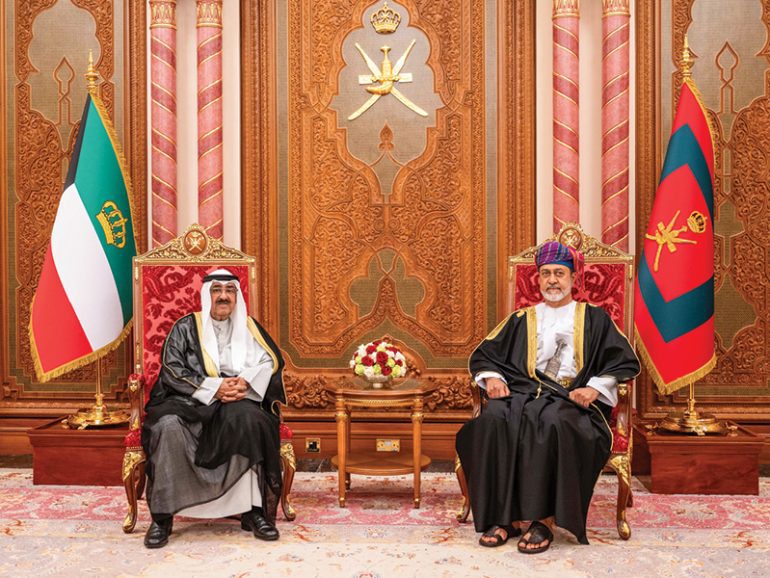 His Majesty the Sultan, Emir of Kuwait hold talks