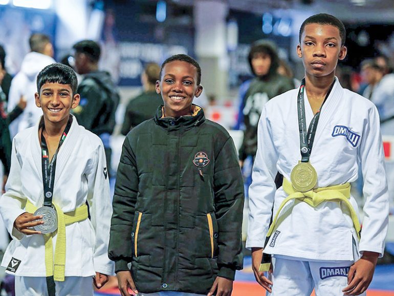 Oman jiu-jitsu team wins four medals in UAE championship