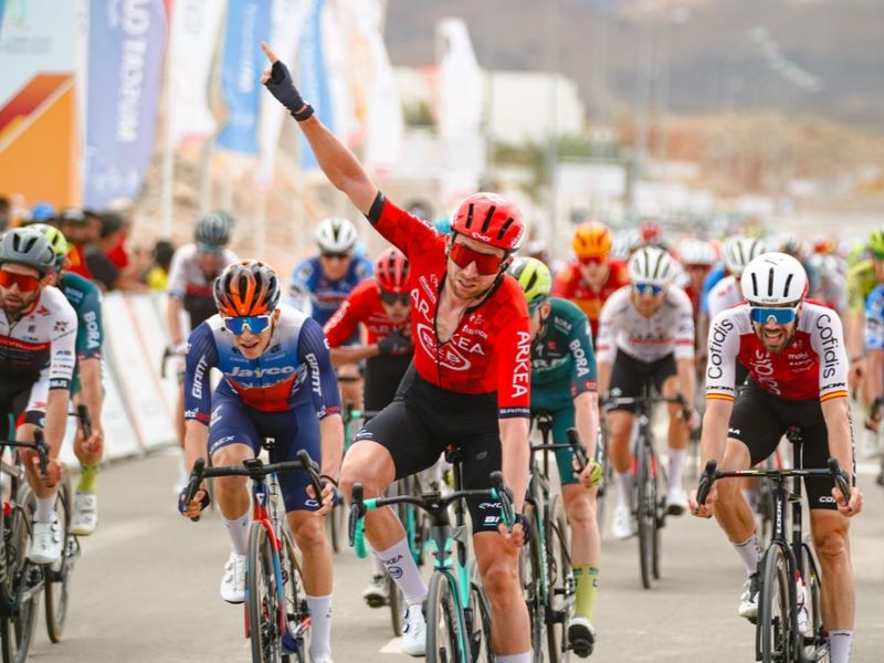 Amaury Capiot takes emotional victory in stage 4 of Tour of Oman - Muscat Daily