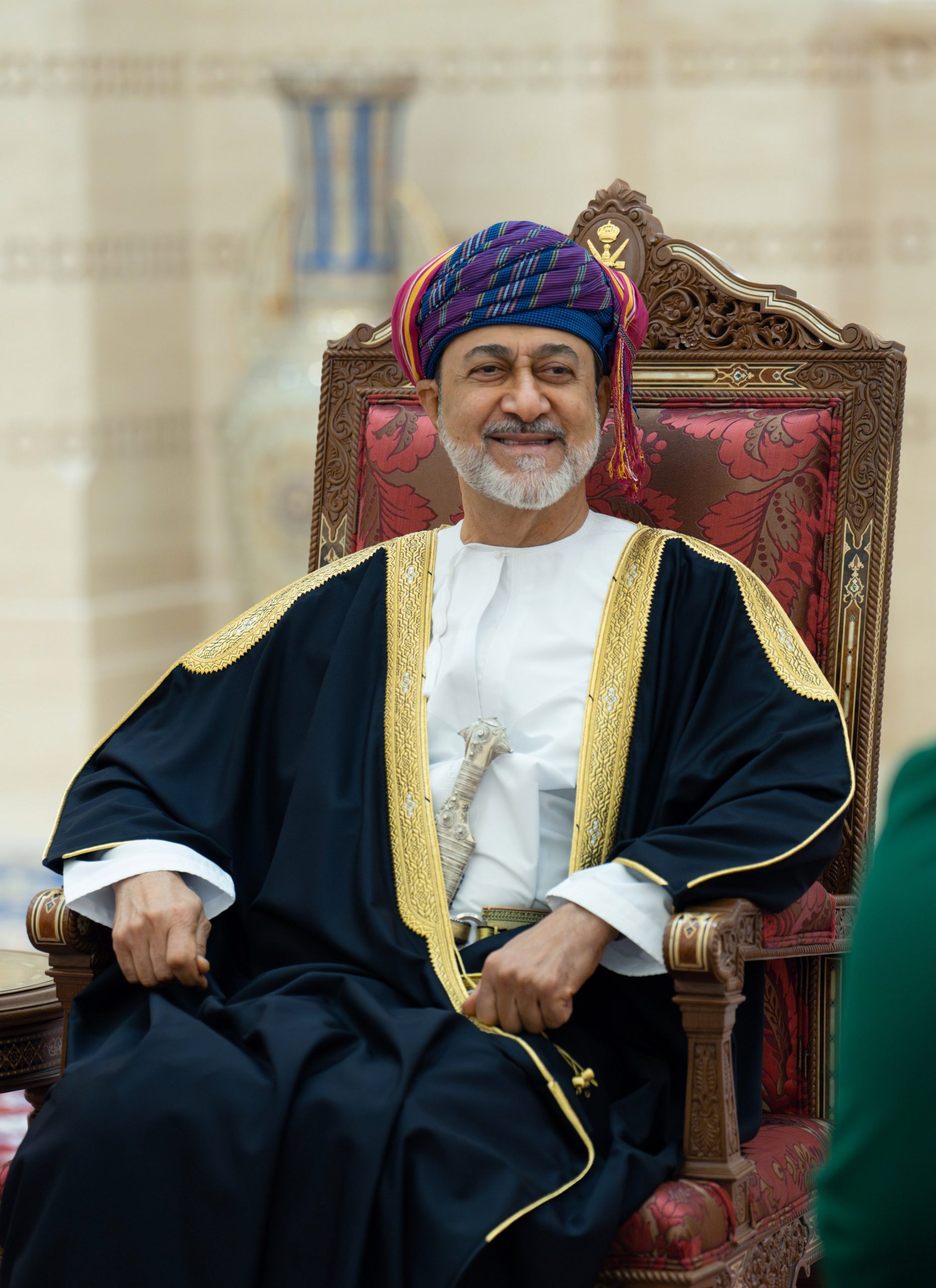 H M Sultan Haitham receives ambassadors’ credentials