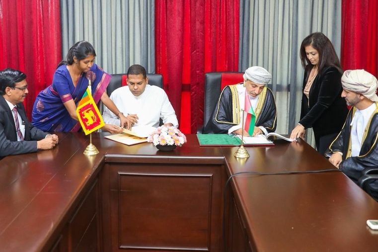 Oman signs tourism agreement with Sri Lanka