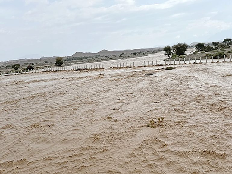 Mahda records 183mm rainfall in three days