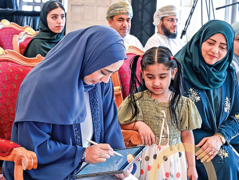 Artistic talent of autistic children showcased