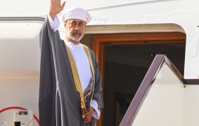 H M Sultan Haitham lands in UAE for 2-day visit