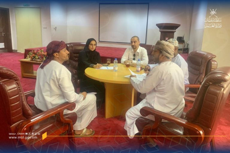 MoL interviews jobseekers for private jobs in Dhofar