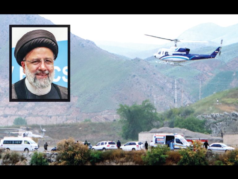 Helicopter carrying Iran’s President Raisi crashes