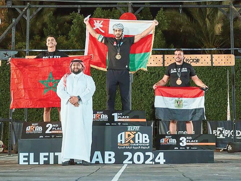 Omani athlete Abdullah al Kindi triumphs at Elfit Arab Championship
