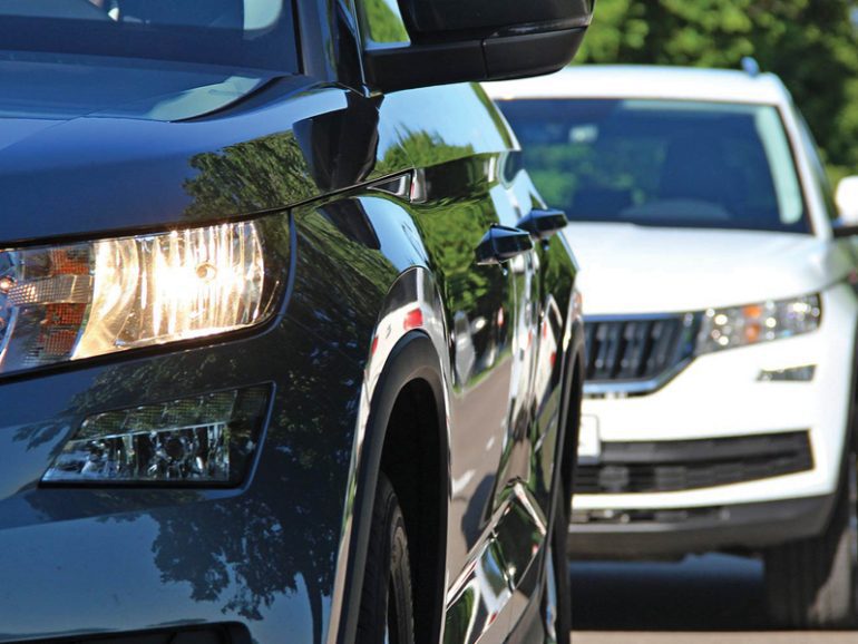 Maintain safe distance between vehicles to avoid collision