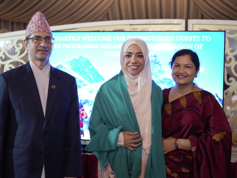 Oman’s Nadhira targets climbing 14 peaks in two years