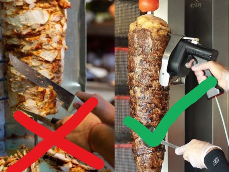 Use of conventional knives in shawarma shops banned by Muscat Municipality