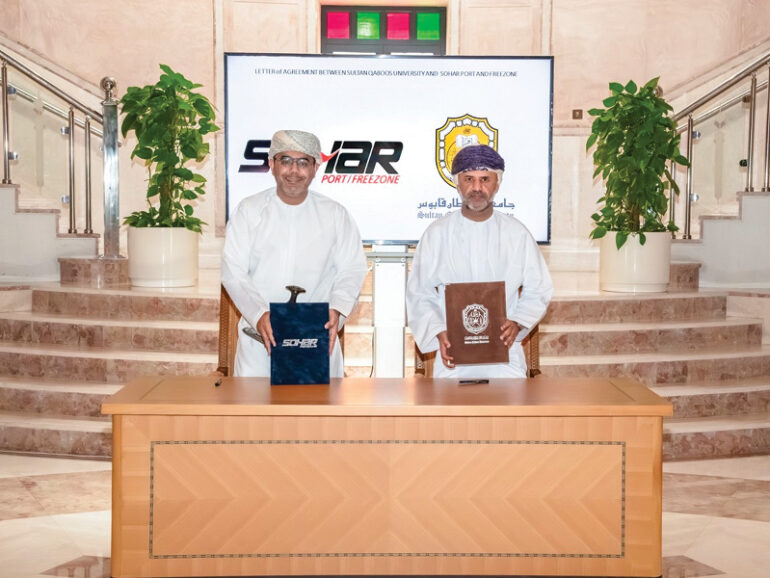SQU, SOHAR join hands to drive research