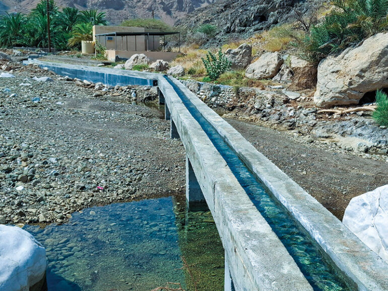 MAFWR restoring 100 aflaj in Dhahirah