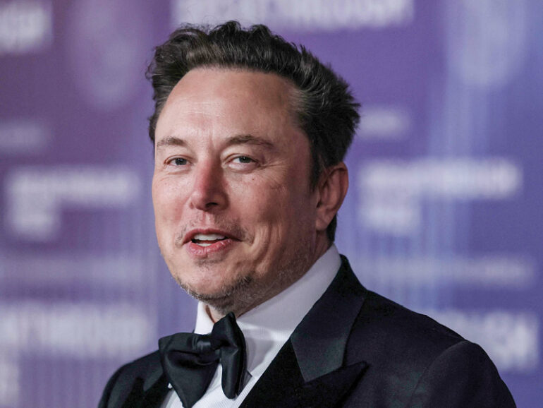 Elon Musk in Muscat in November