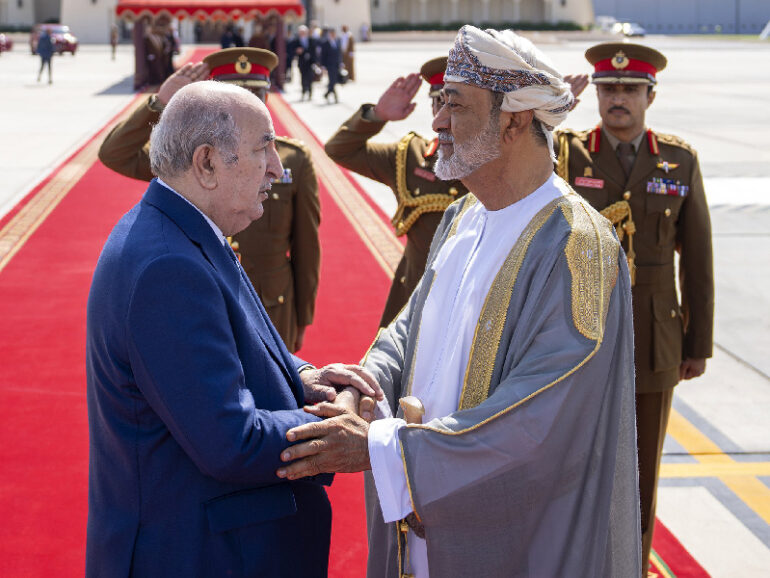 Algerian president wraps up Oman visit