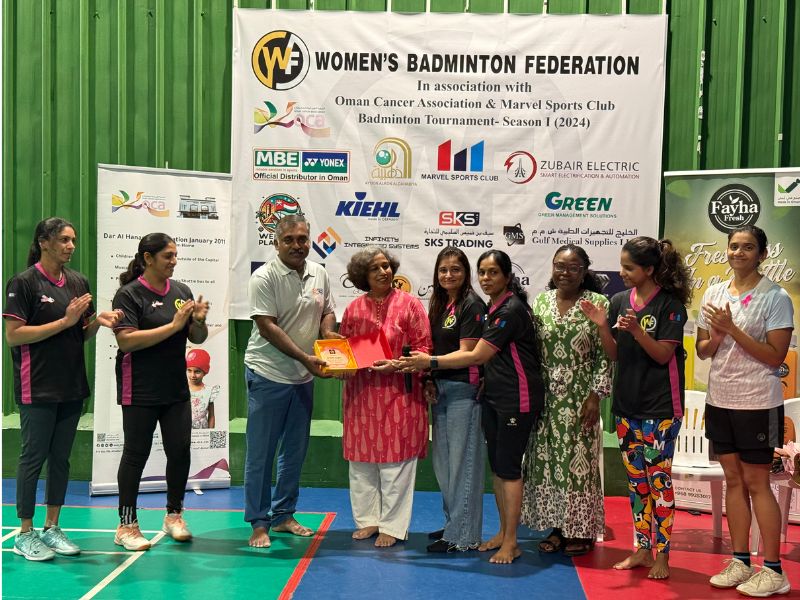 Women badminton tournament raises cancer awareness with OCA