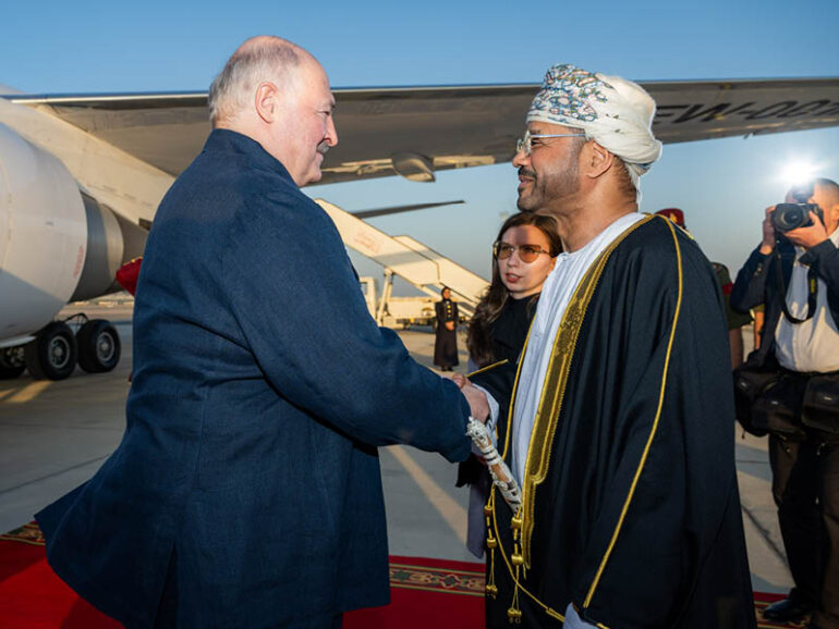 H M Sultan Haitham, Lukashenko to discuss enhancing ties