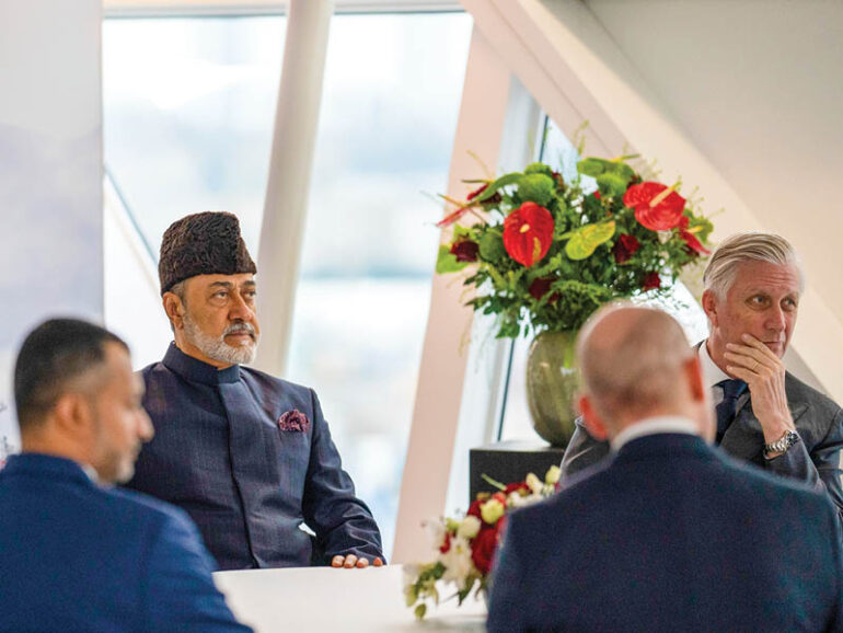 His Majesty visits Port of Antwerp
