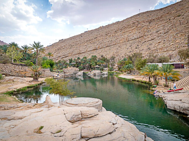 51km mountain hike from Wadi Bani Khalid on Dec 26-27