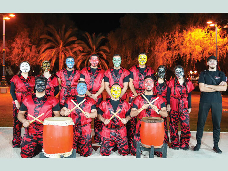 Taiko Japanese Team at Muscat Nights Festival 2024