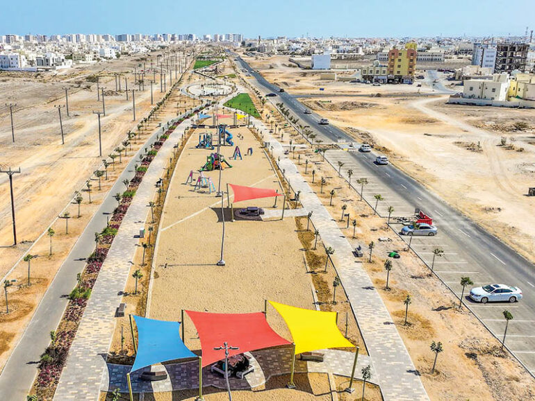 Municipality completes Green Park and Walkway in S Mabelah