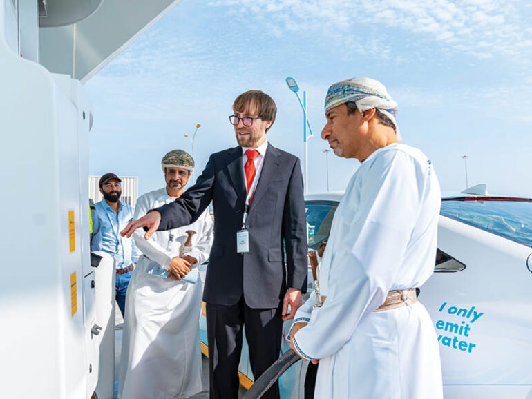 Oman’s first hydrogen refuelling station opens near Muscat airport
